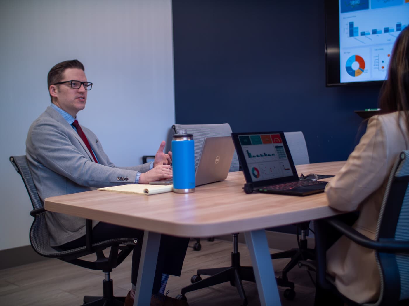 The Qualigence team at work in Livonia, Michigan