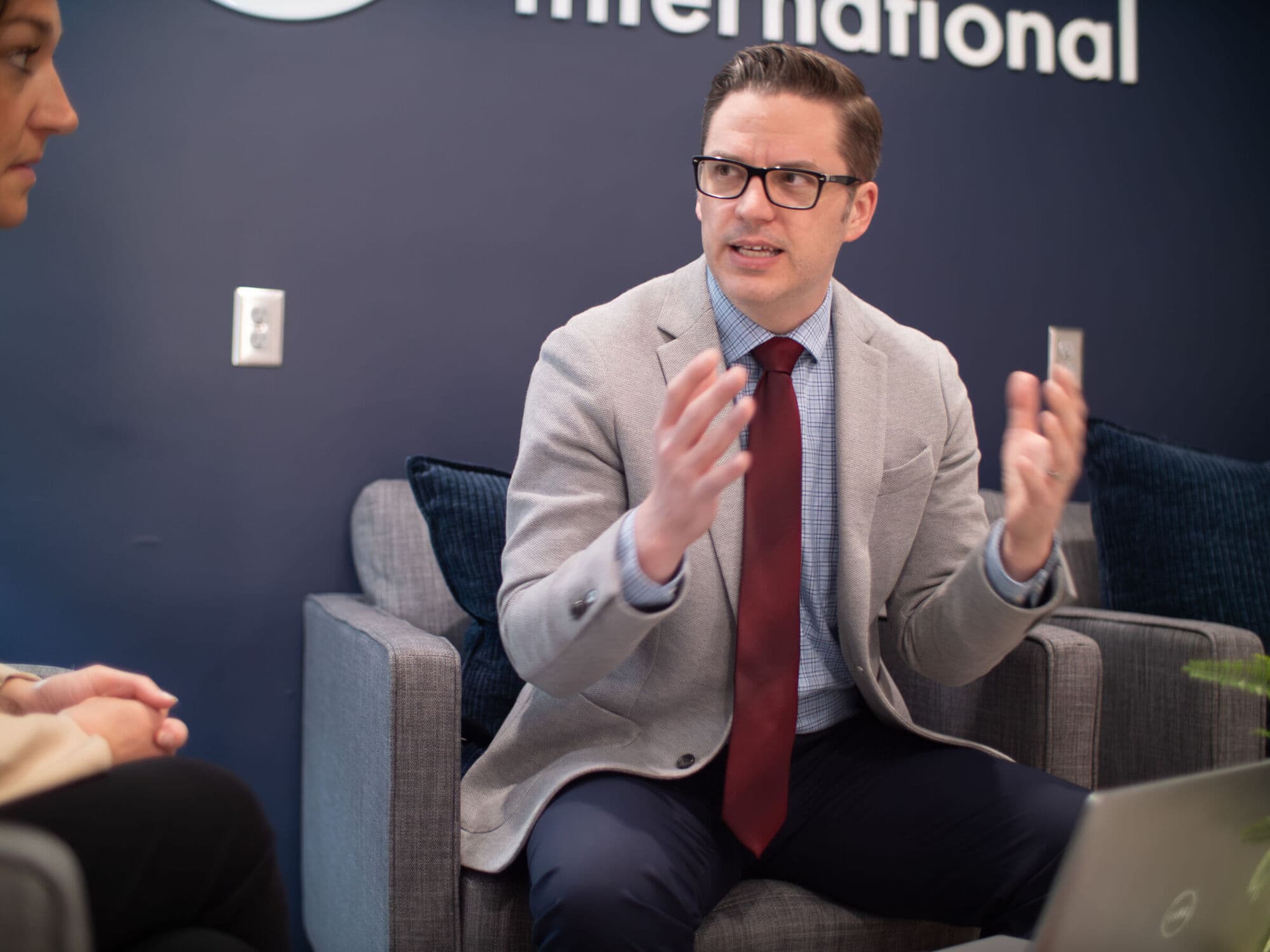 Executive interview - high-stakes leadership conversation