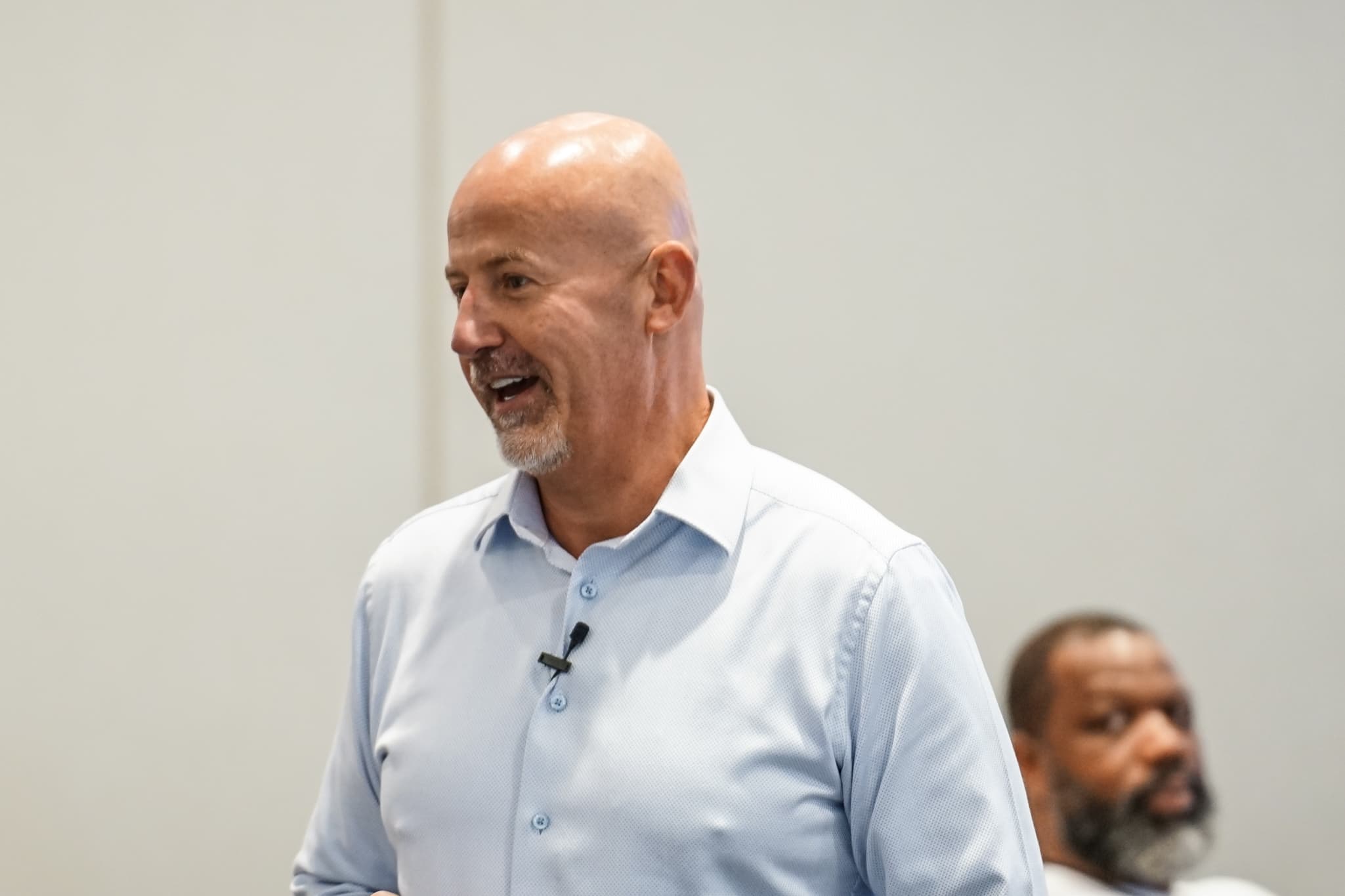 Steve Lowisz speaking on hiring discipline