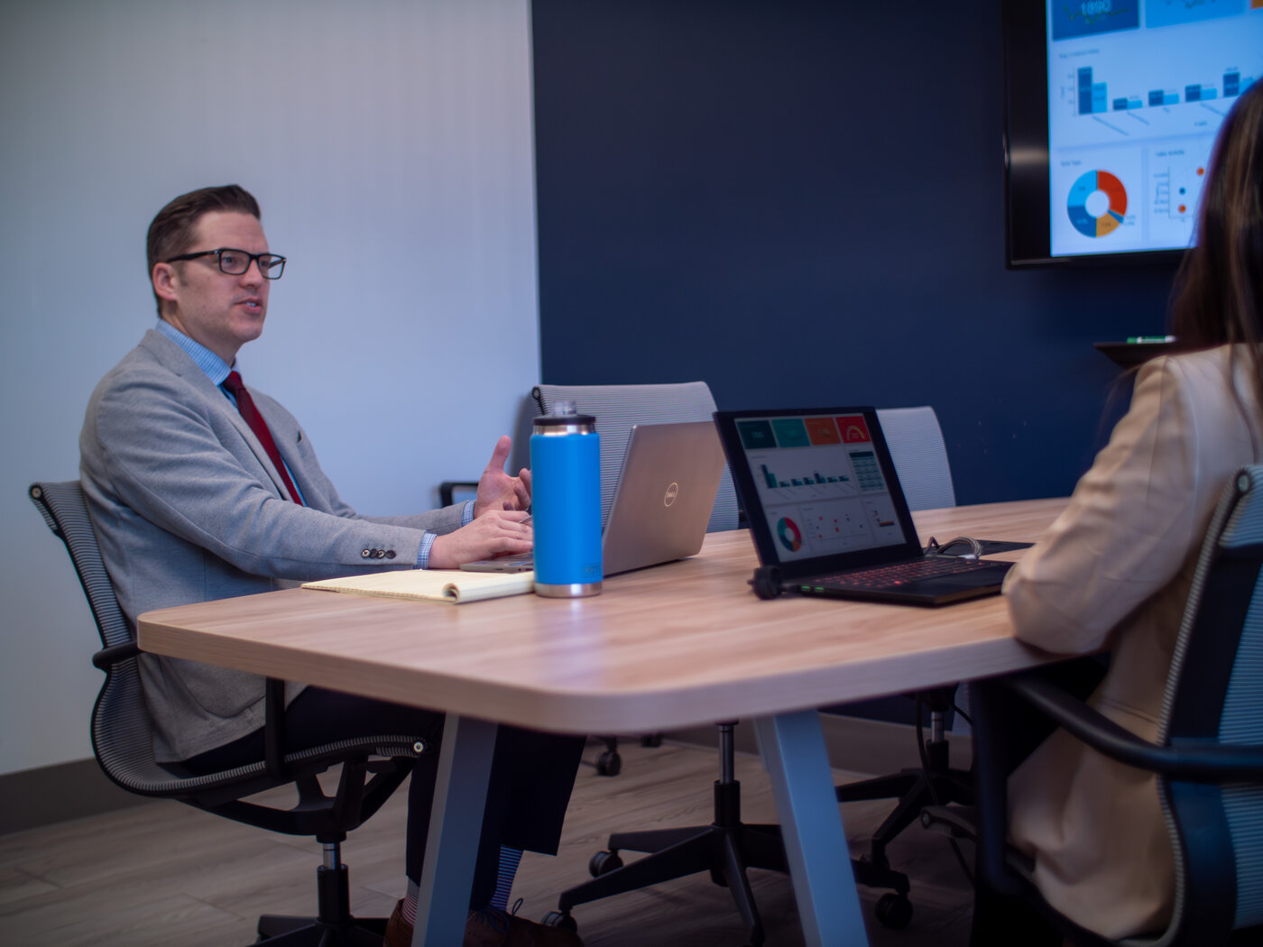 The Qualigence team at work in Livonia, Michigan